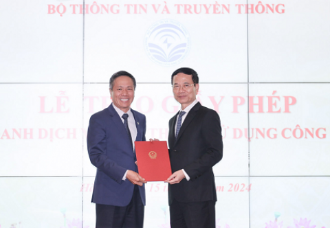 VNPT nhận giấy phép kinh doanh dịch vụ 5G