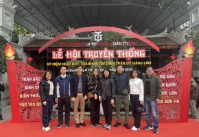 Hadic đi lễ cầu bình an Xuân Ất Tỵ 2025