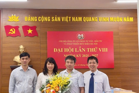 Hình ảnh Đại hội Chi bộ Công ty nhiệm kỳ 2025-2027